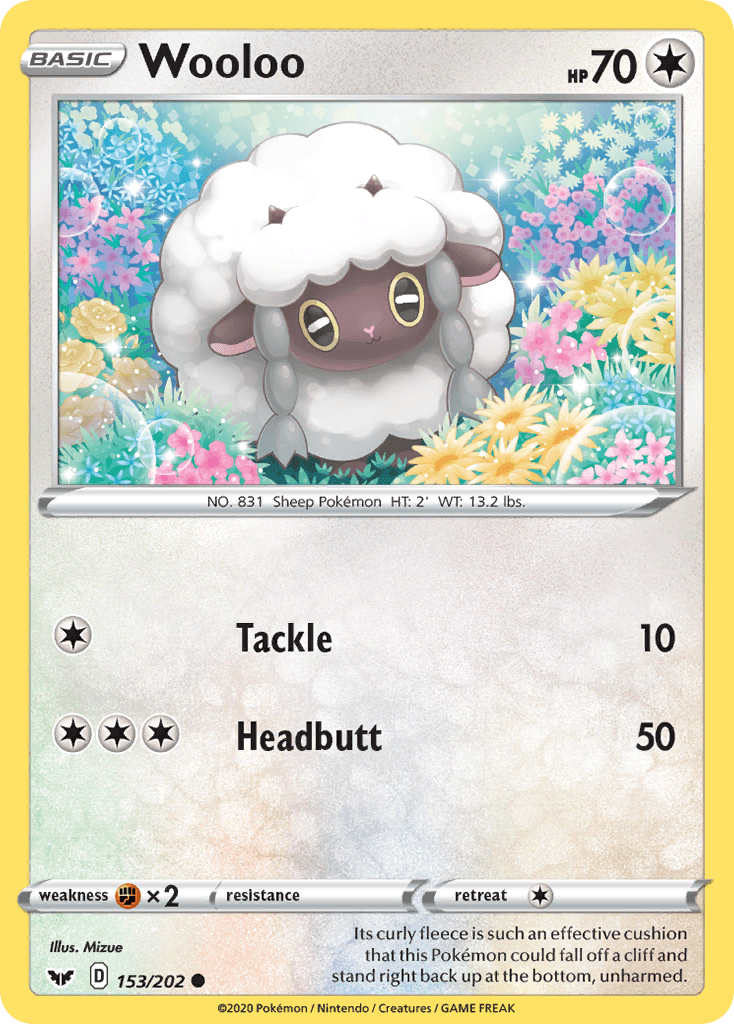 Wooloo, kortbilde fra pokemontcg.io