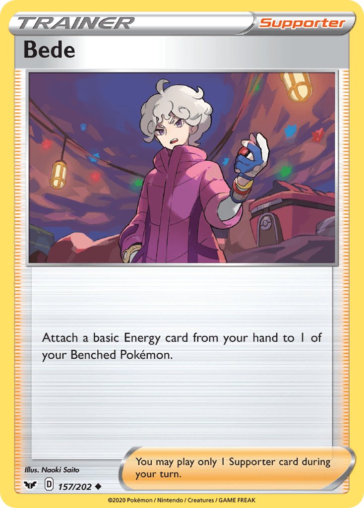 Bede, kortbilde fra pokemontcg.io