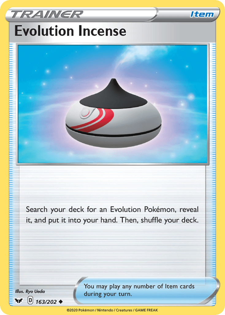Evolution Incense, kortbilde fra pokemontcg.io