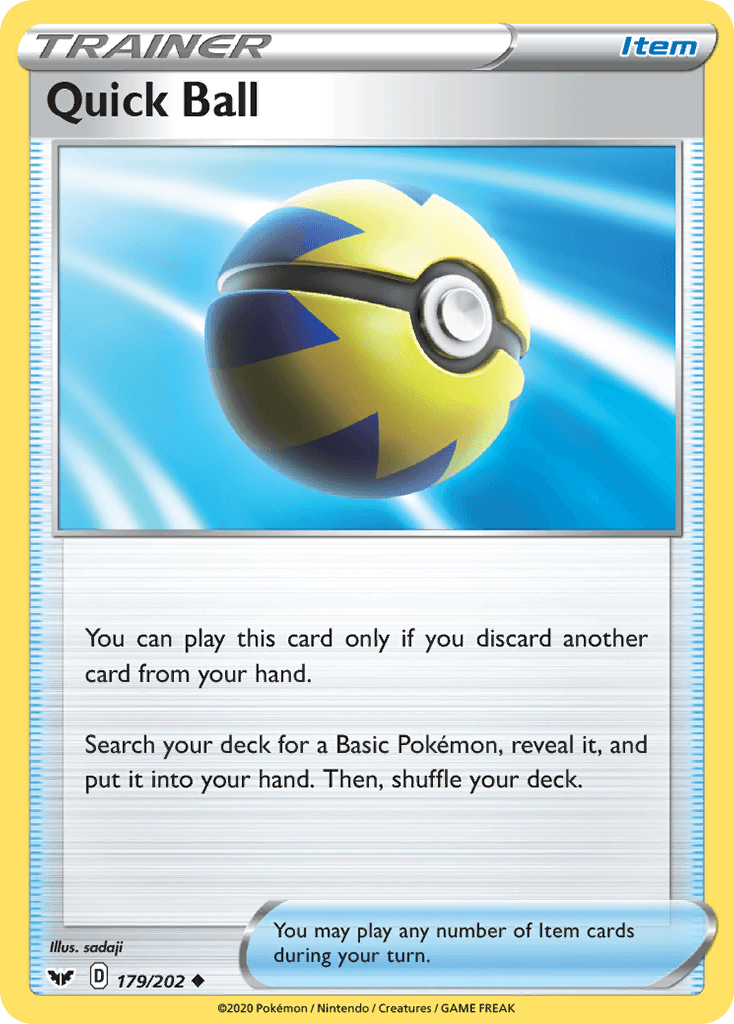 Quick Ball, kortbilde fra pokemontcg.io