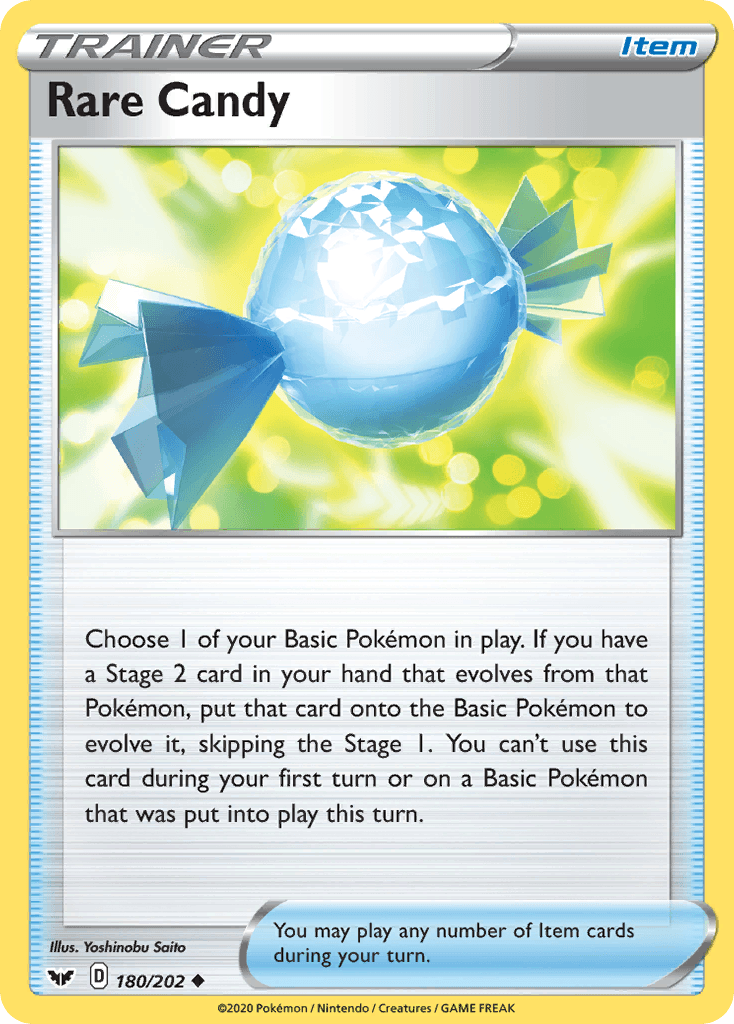 Rare Candy, kortbilde fra pokemontcg.io