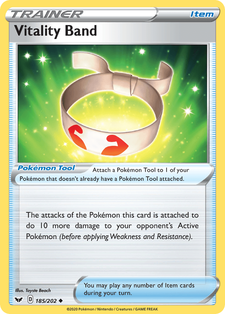 Vitality Band, kortbilde fra pokemontcg.io