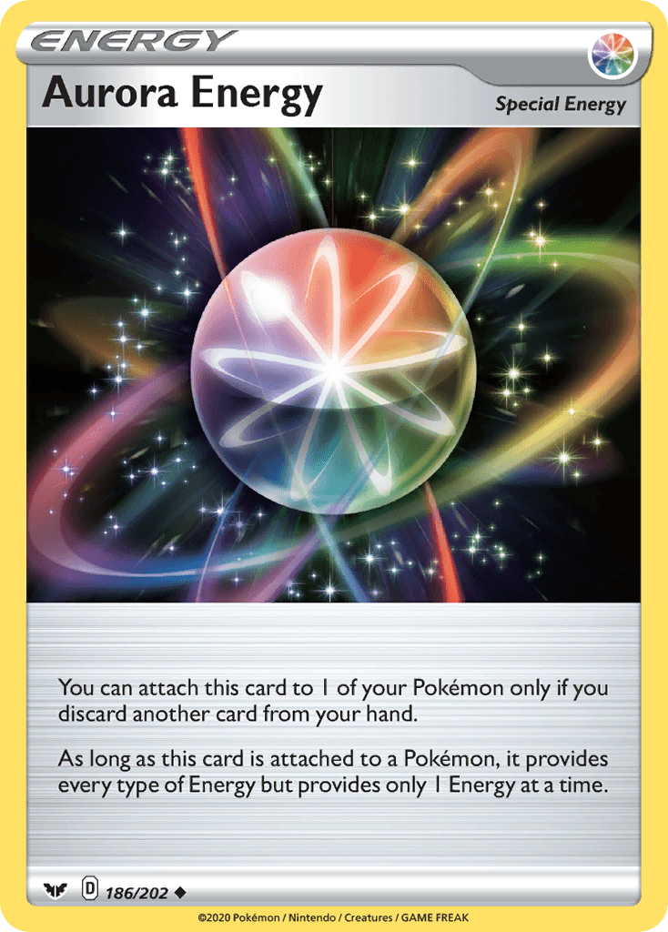 Aurora Energy, kortbilde fra pokemontcg.io