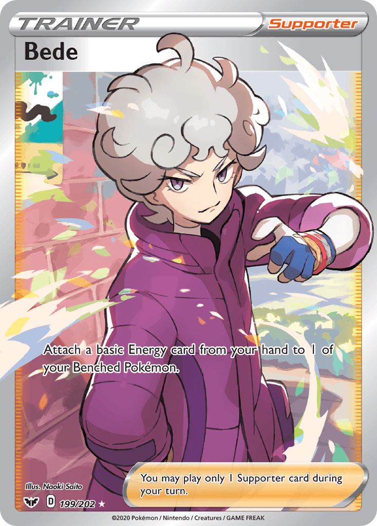 Bede, kortbilde fra pokemontcg.io