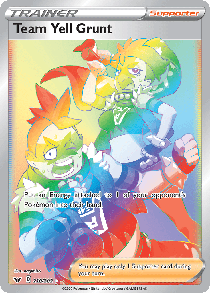 Team Yell Grunt, kortbilde fra pokemontcg.io