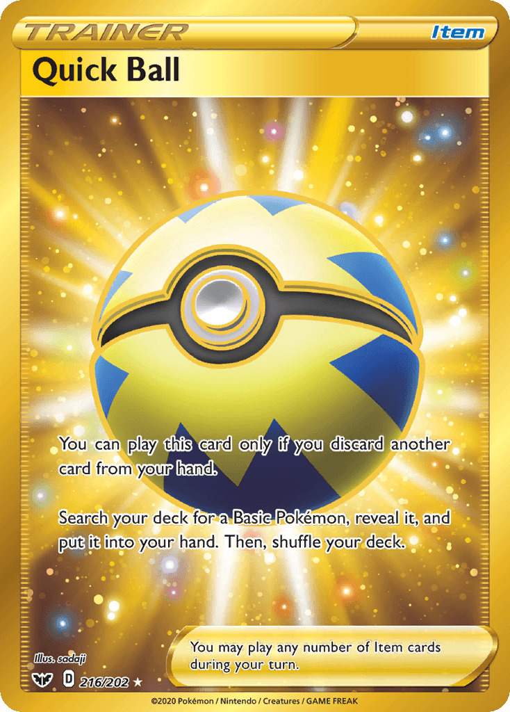 Quick Ball, kortbilde fra pokemontcg.io