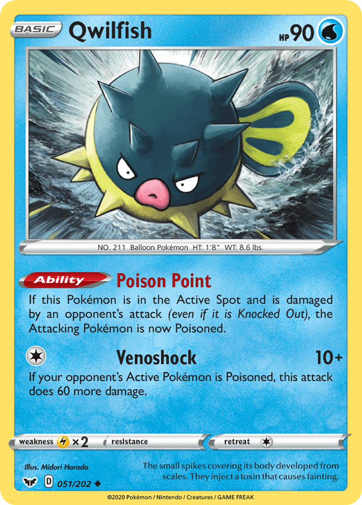 Qwilfish, kortbilde fra pokemontcg.io