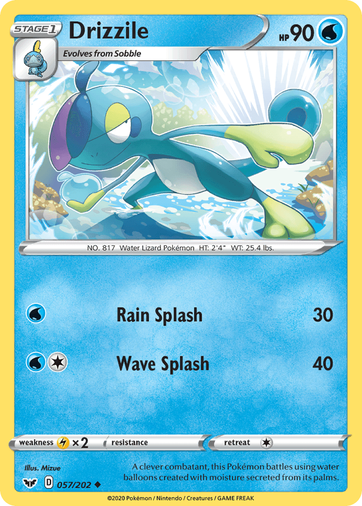Drizzile, kortbilde fra pokemontcg.io