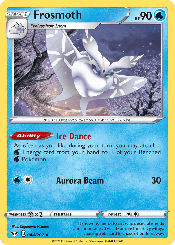 Frosmoth, kortbilde fra pokemontcg.io