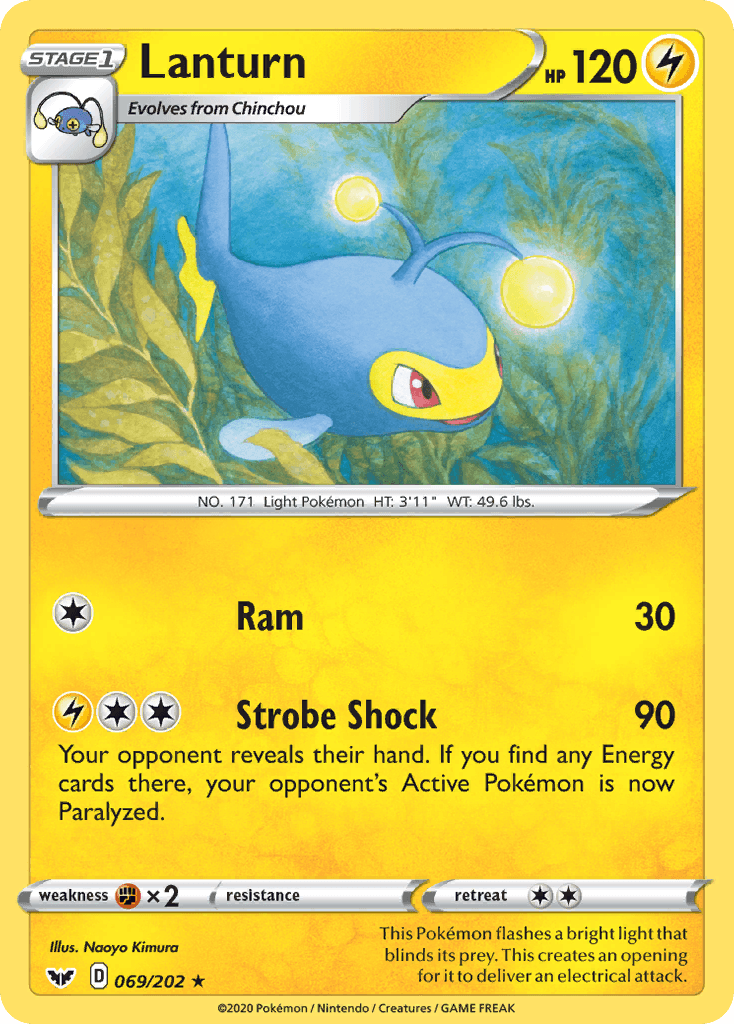 Lanturn, kortbilde fra pokemontcg.io