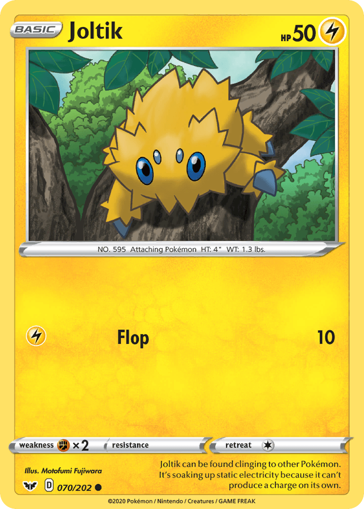 Joltik, kortbilde fra pokemontcg.io
