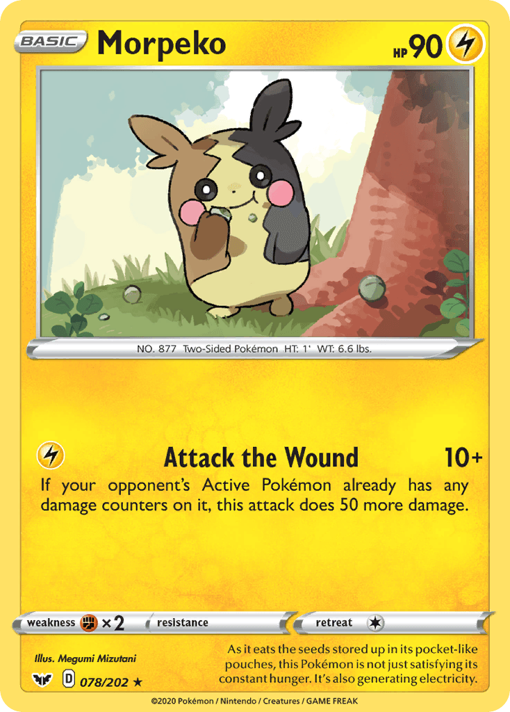 Morpeko, kortbilde fra pokemontcg.io
