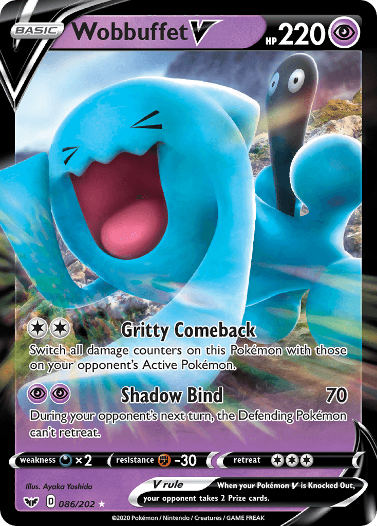 Wobbuffet V, kortbilde fra pokemontcg.io