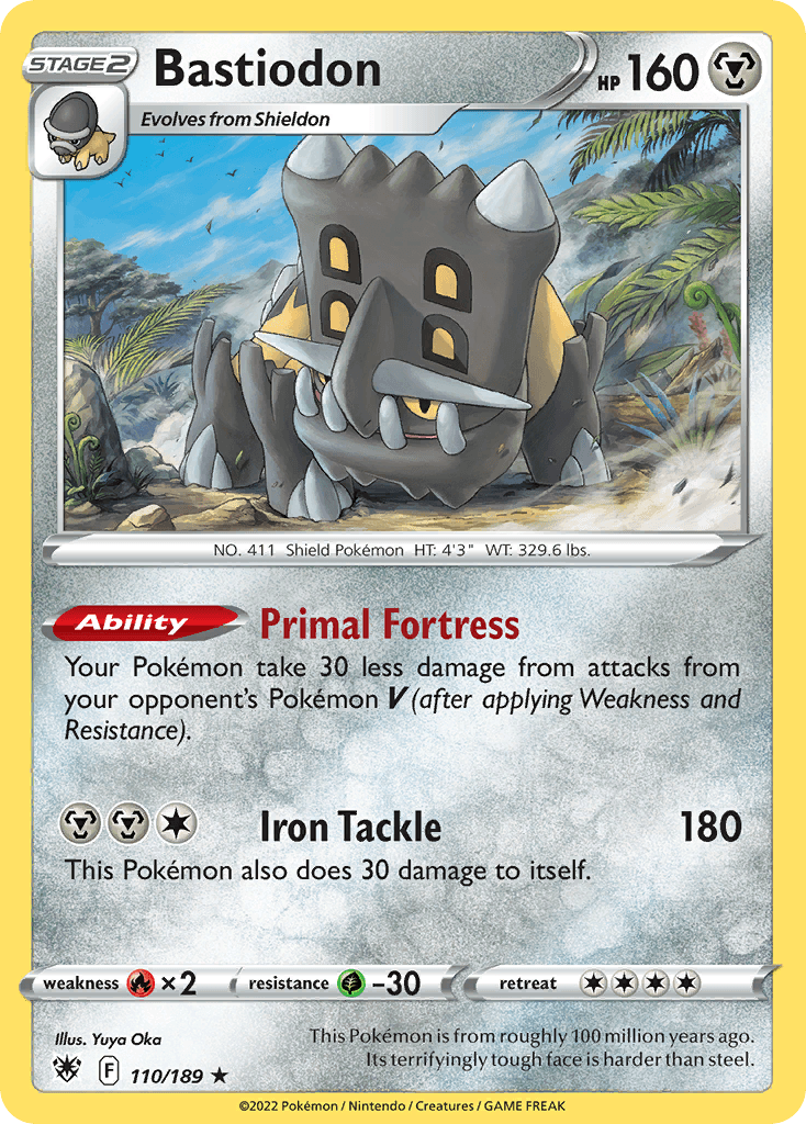 Bastiodon, kortbilde fra pokemontcg.io