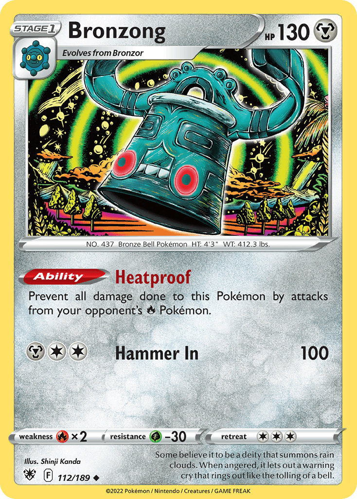 Bronzong, kortbilde fra pokemontcg.io