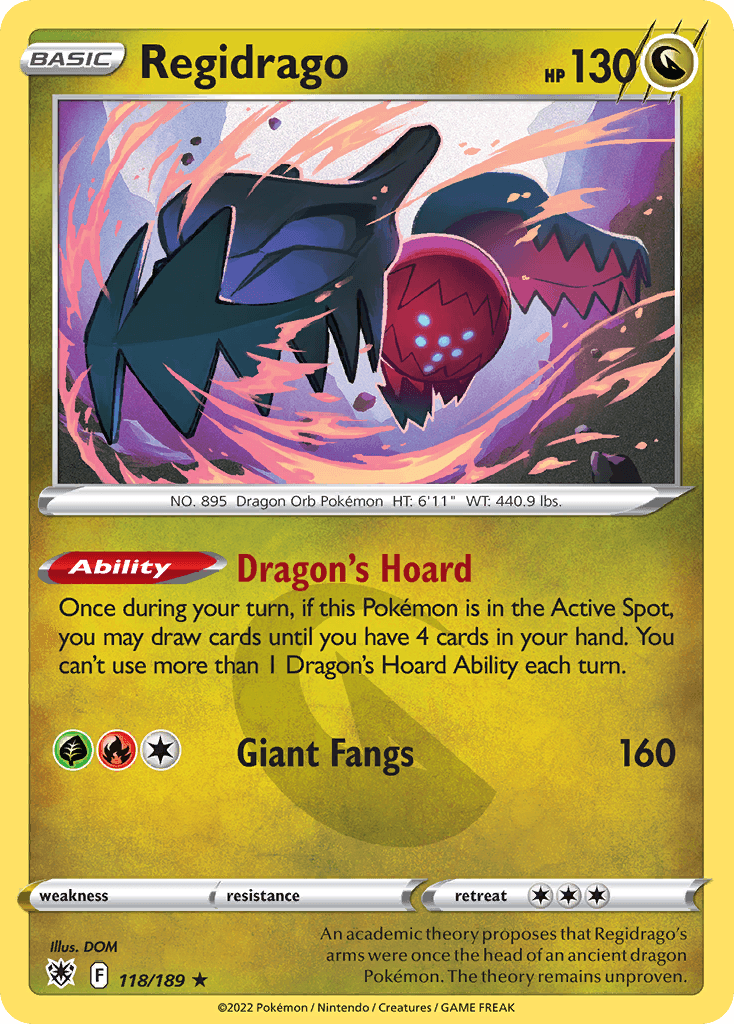 Regidrago, kortbilde fra pokemontcg.io