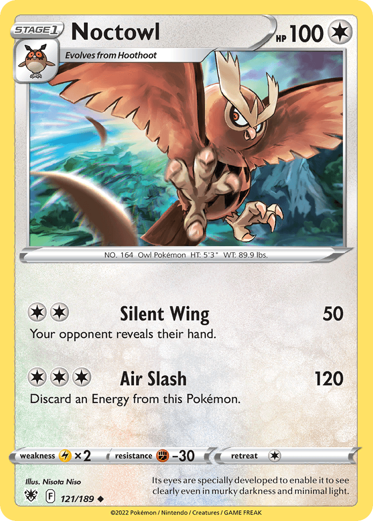 Noctowl, kortbilde fra pokemontcg.io