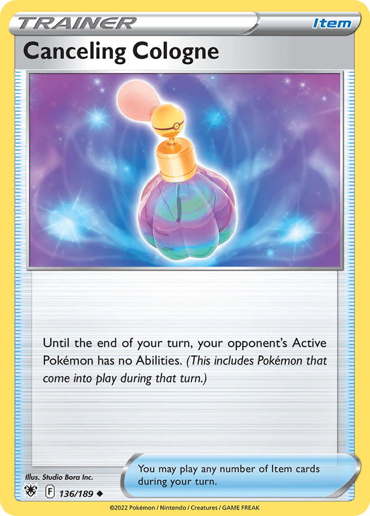 Canceling Cologne, kortbilde fra pokemontcg.io