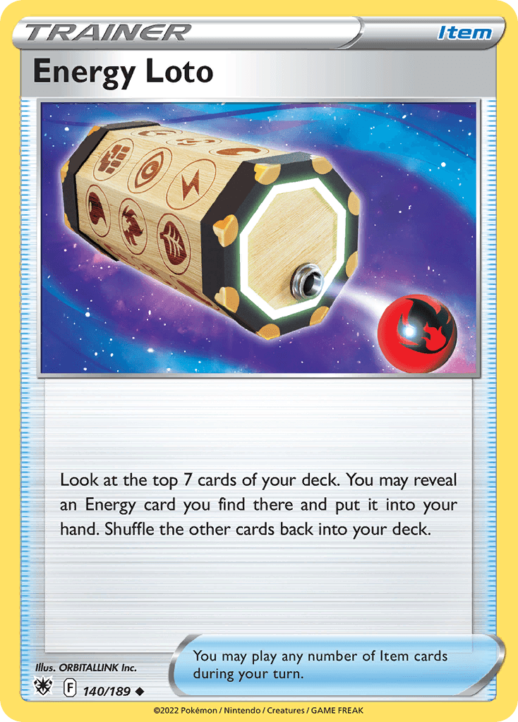 Energy Loto, kortbilde fra pokemontcg.io