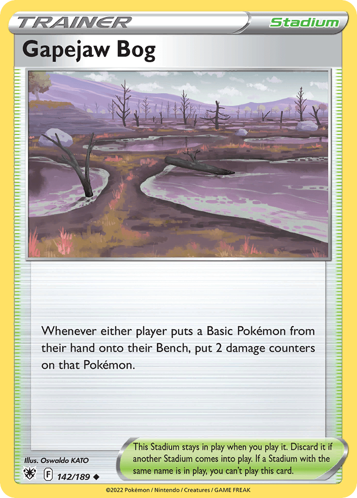 Gapejaw Bog, kortbilde fra pokemontcg.io