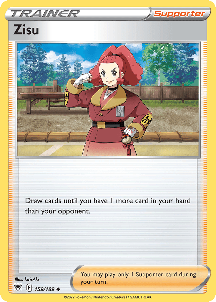 Zisu, kortbilde fra pokemontcg.io