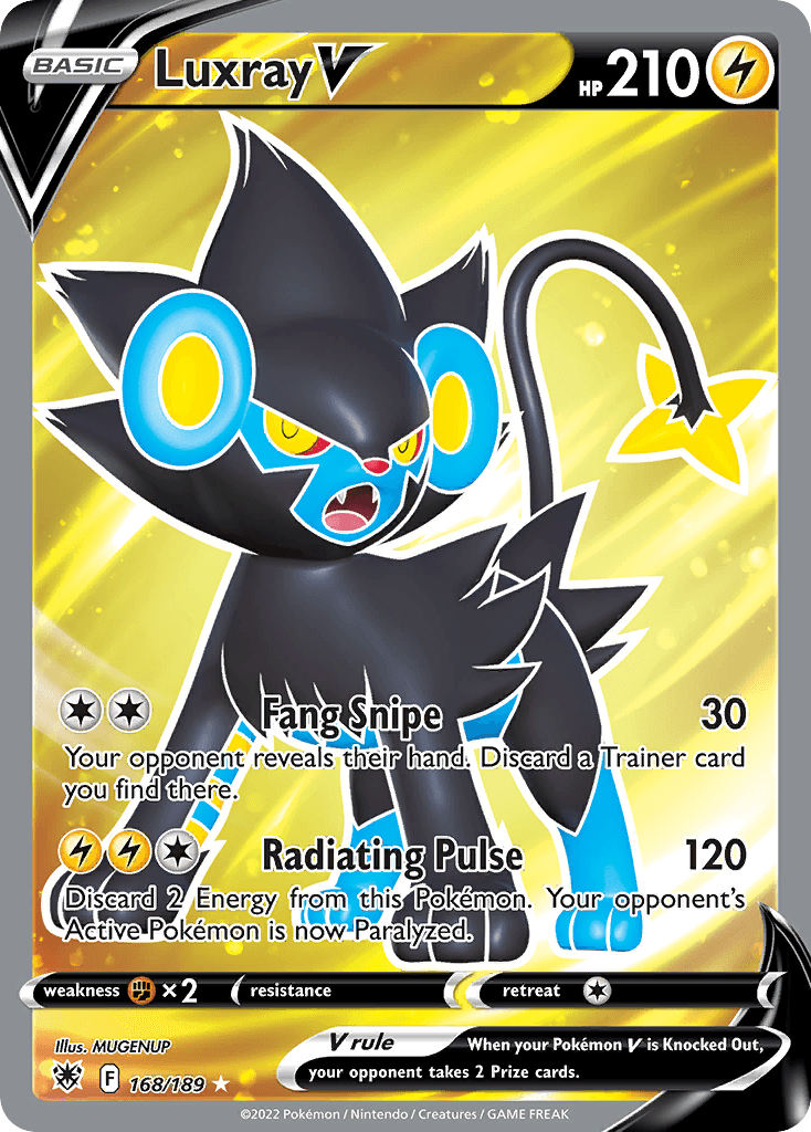 Luxray V, kortbilde fra pokemontcg.io
