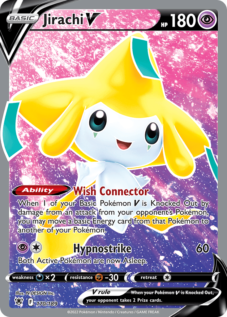 Jirachi V, kortbilde fra pokemontcg.io