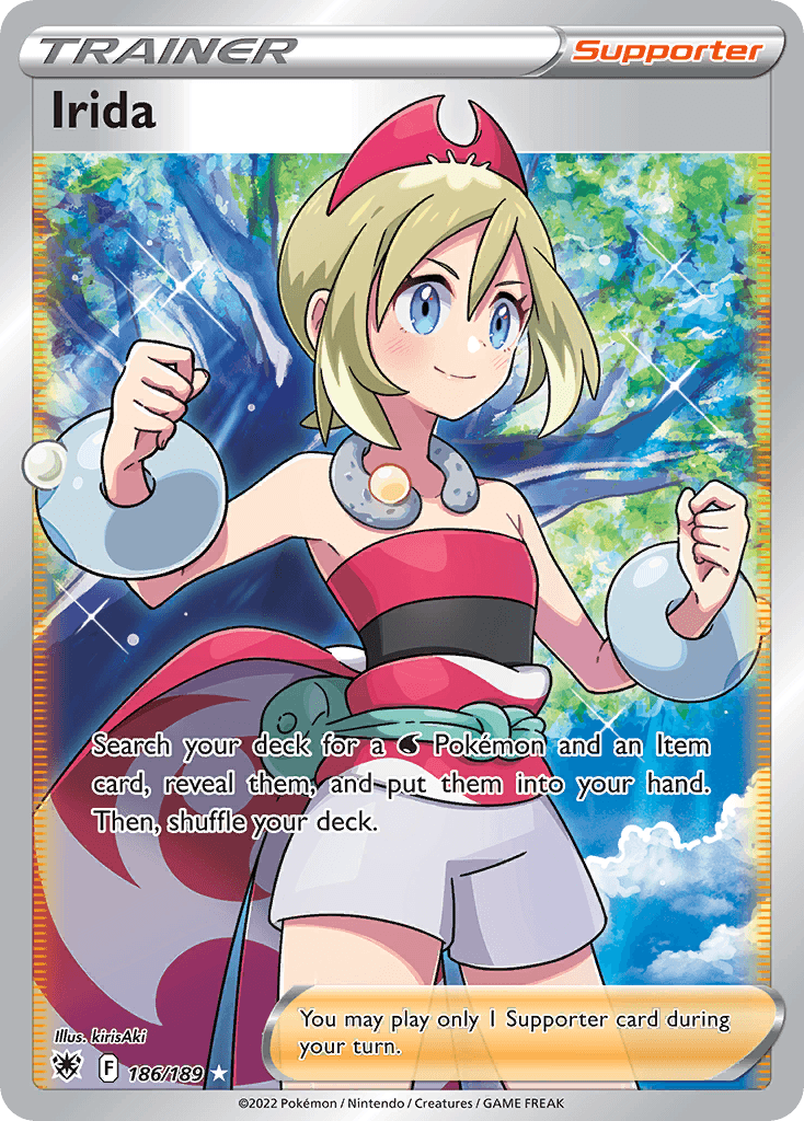 Irida, kortbilde fra pokemontcg.io