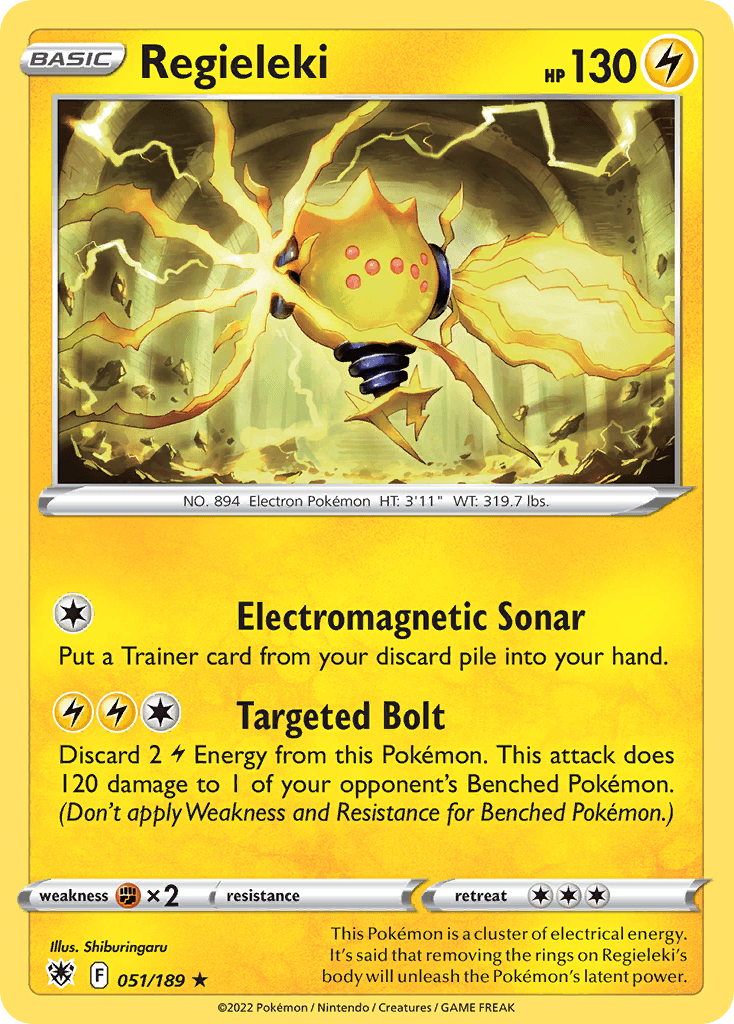 Regieleki, kortbilde fra pokemontcg.io