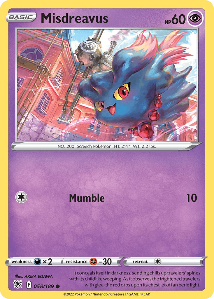 Misdreavus, kortbilde fra pokemontcg.io