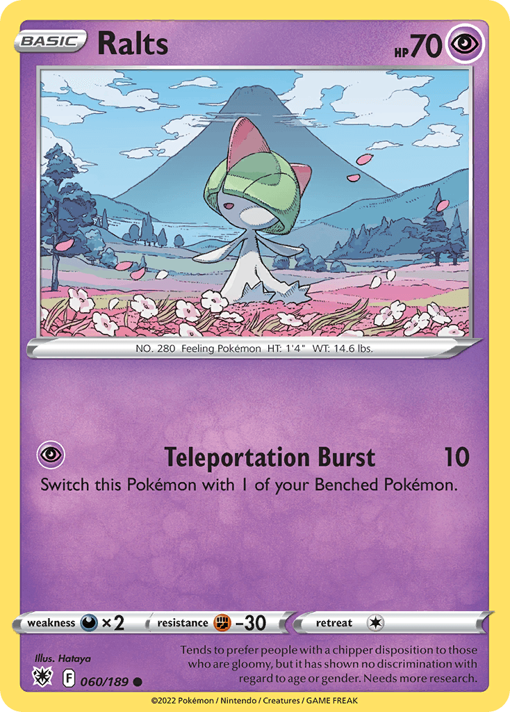 Ralts, kortbilde fra pokemontcg.io