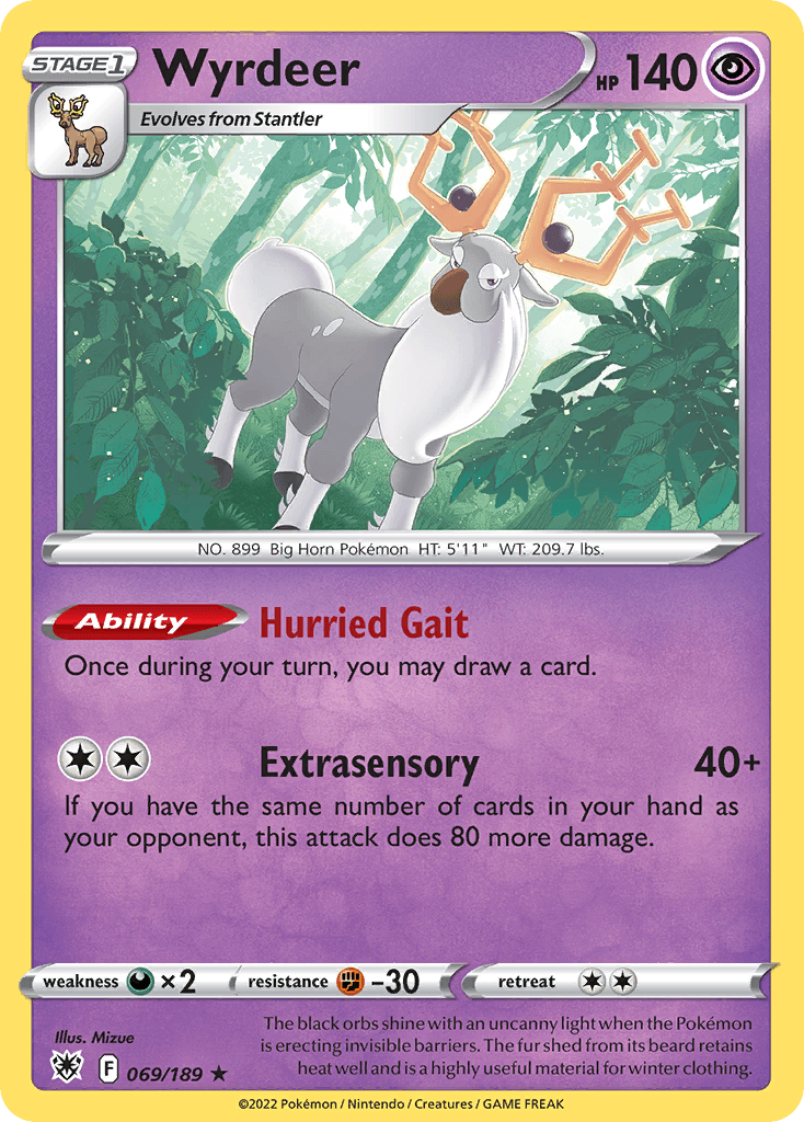 Wyrdeer, kortbilde fra pokemontcg.io