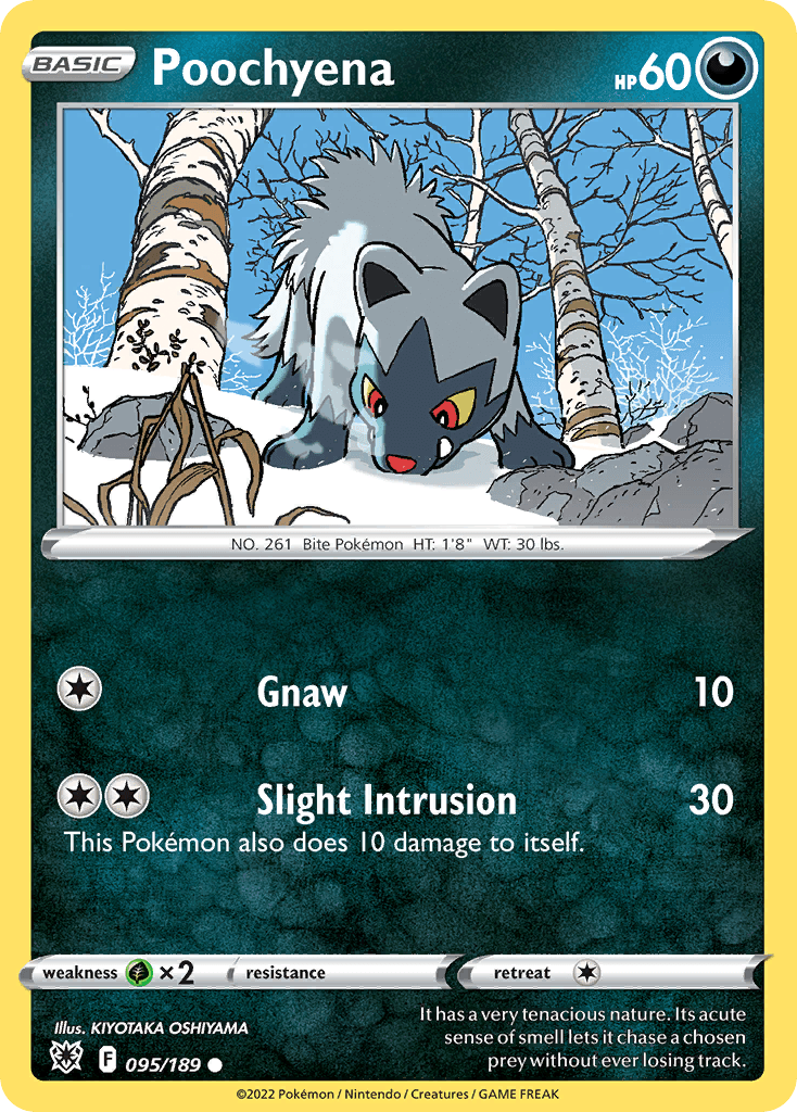 Poochyena, kortbilde fra pokemontcg.io