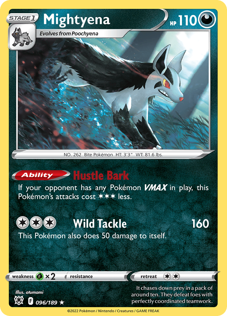 Mightyena, kortbilde fra pokemontcg.io