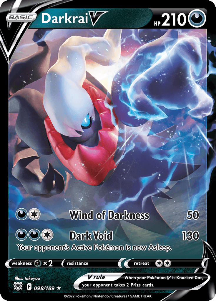 Darkrai V, kortbilde fra pokemontcg.io
