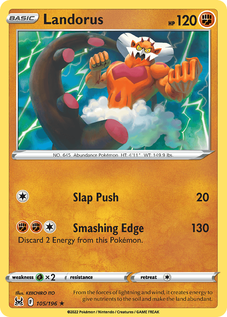 Landorus, kortbilde fra pokemontcg.io