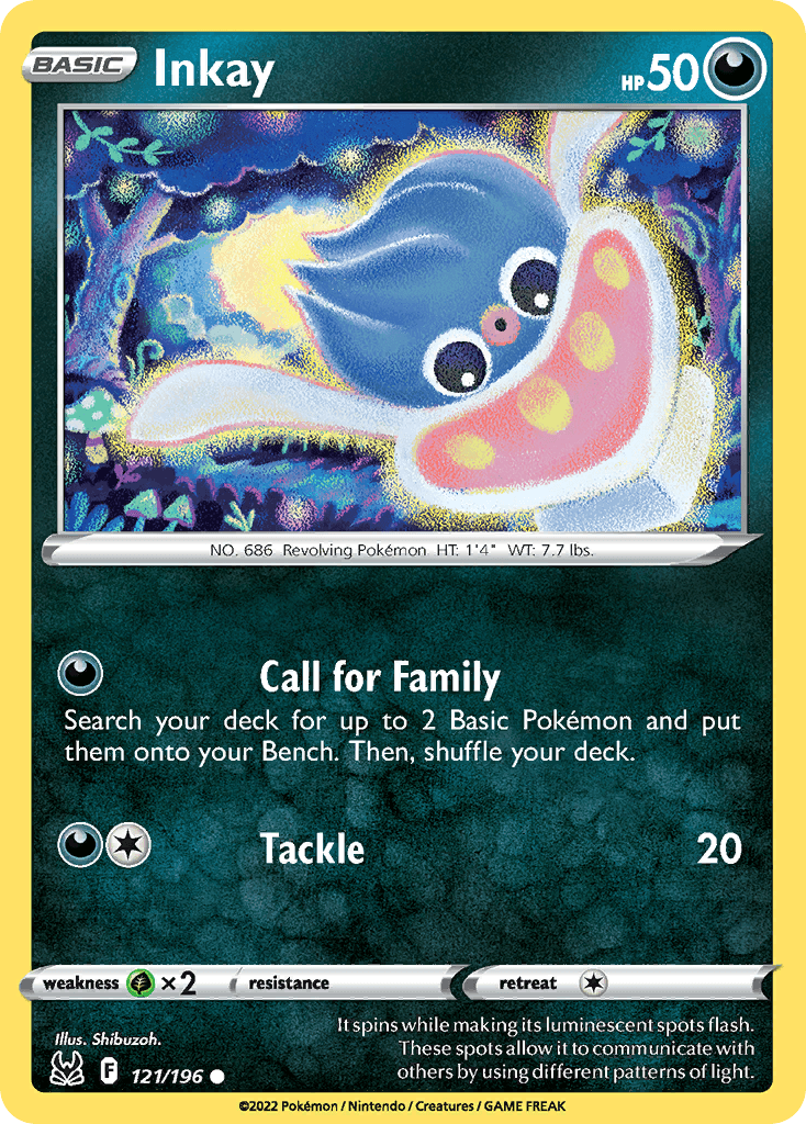 Inkay, kortbilde fra pokemontcg.io