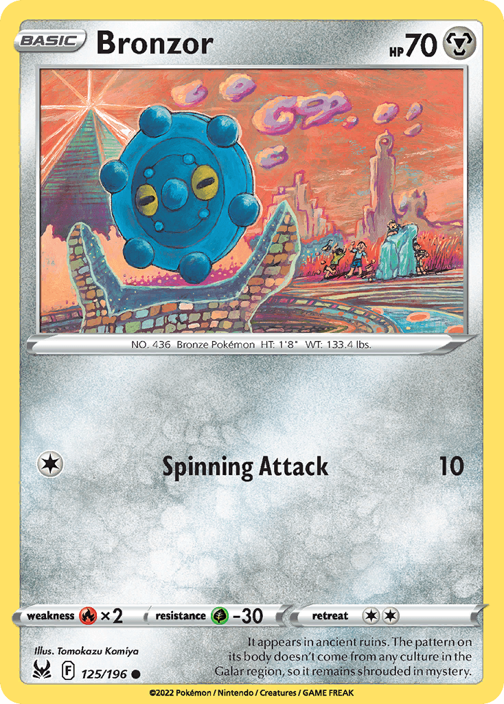 Bronzor, kortbilde fra pokemontcg.io