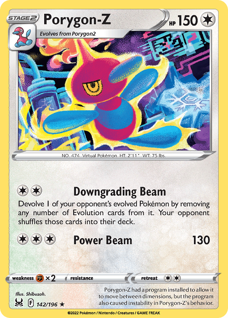 Porygon-Z, kortbilde fra pokemontcg.io