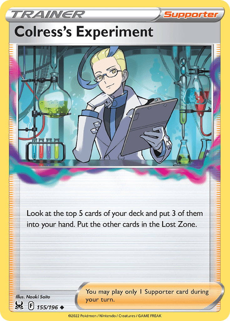Colress's Experiment, kortbilde fra pokemontcg.io