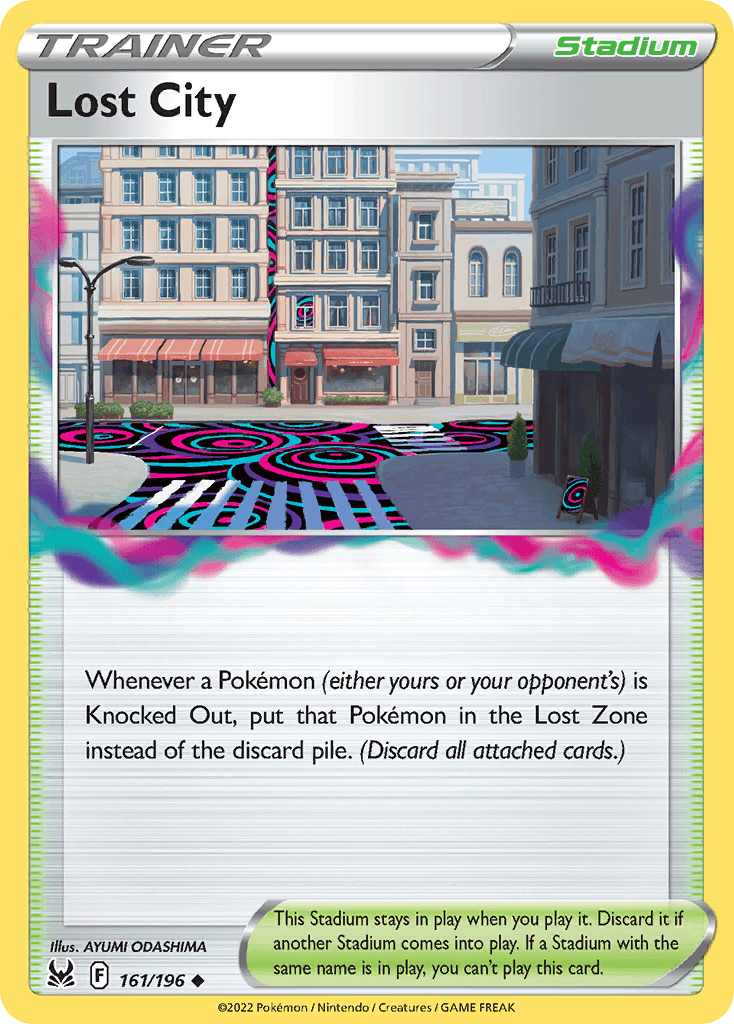 Lost City, kortbilde fra pokemontcg.io