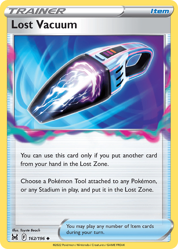 Lost Vacuum, kortbilde fra pokemontcg.io