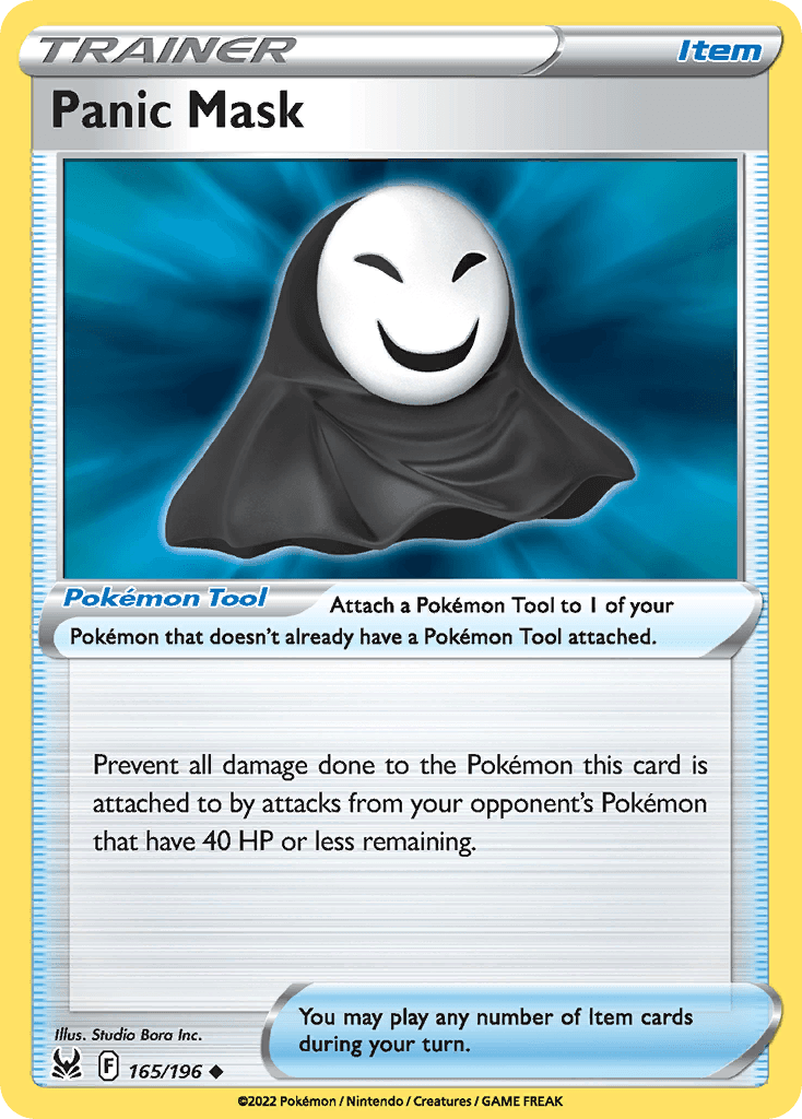 Panic Mask, kortbilde fra pokemontcg.io