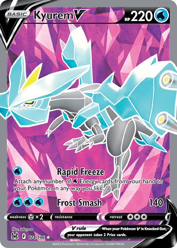Kyurem V, kortbilde fra pokemontcg.io