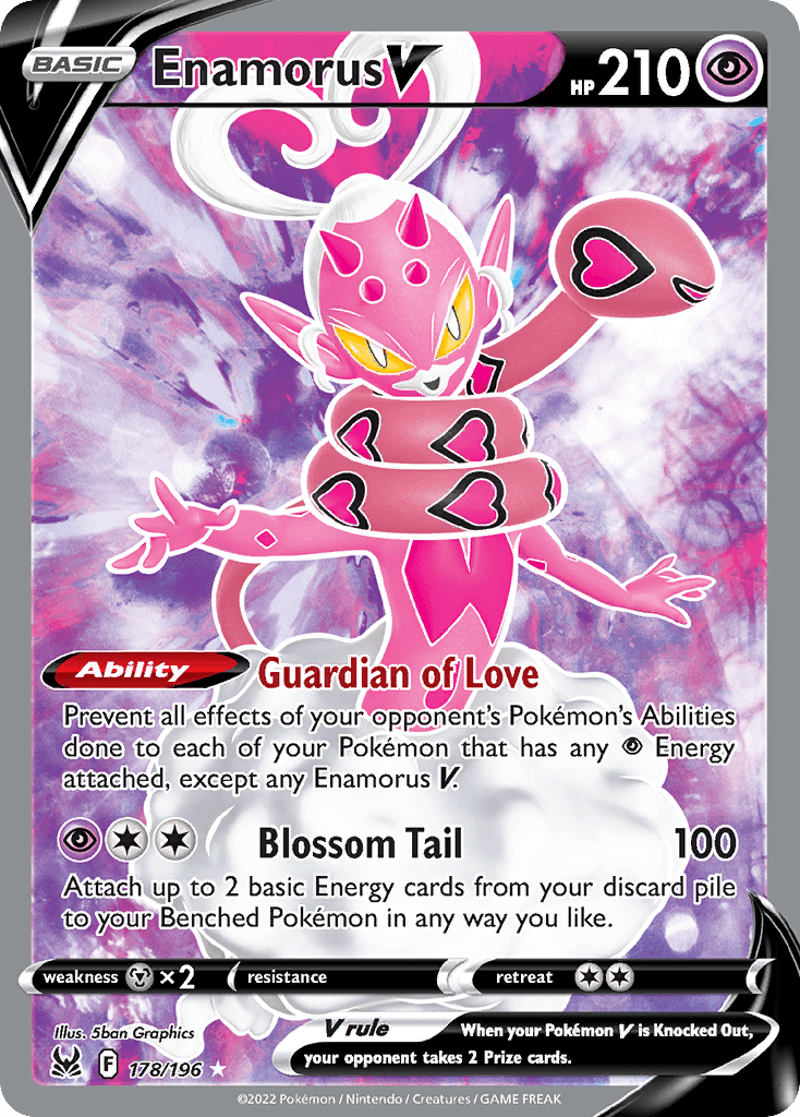 Enamorus V, kortbilde fra pokemontcg.io