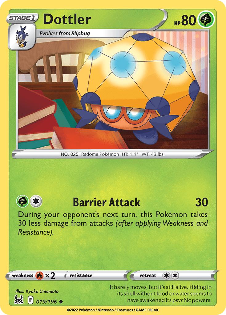 Dottler, kortbilde fra pokemontcg.io