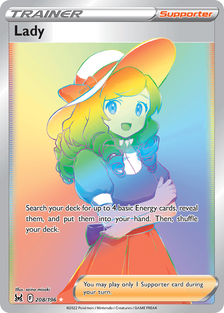 Lady, kortbilde fra pokemontcg.io