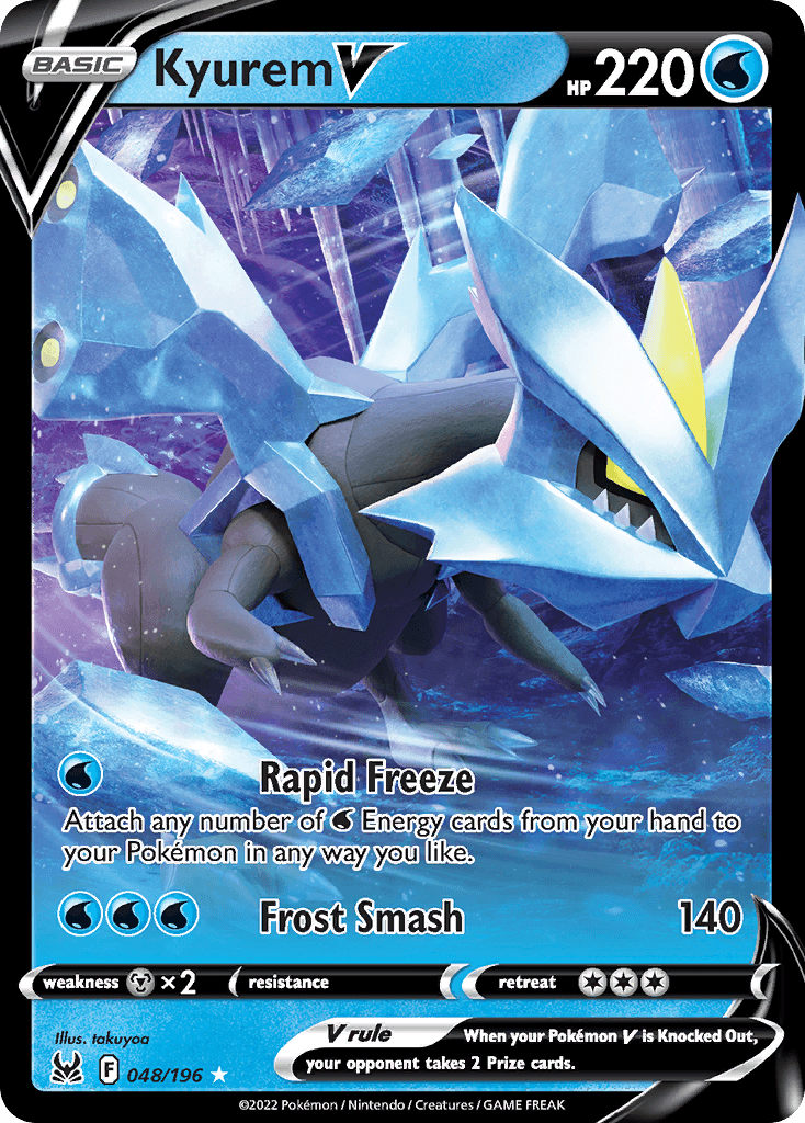 Kyurem V, kortbilde fra pokemontcg.io