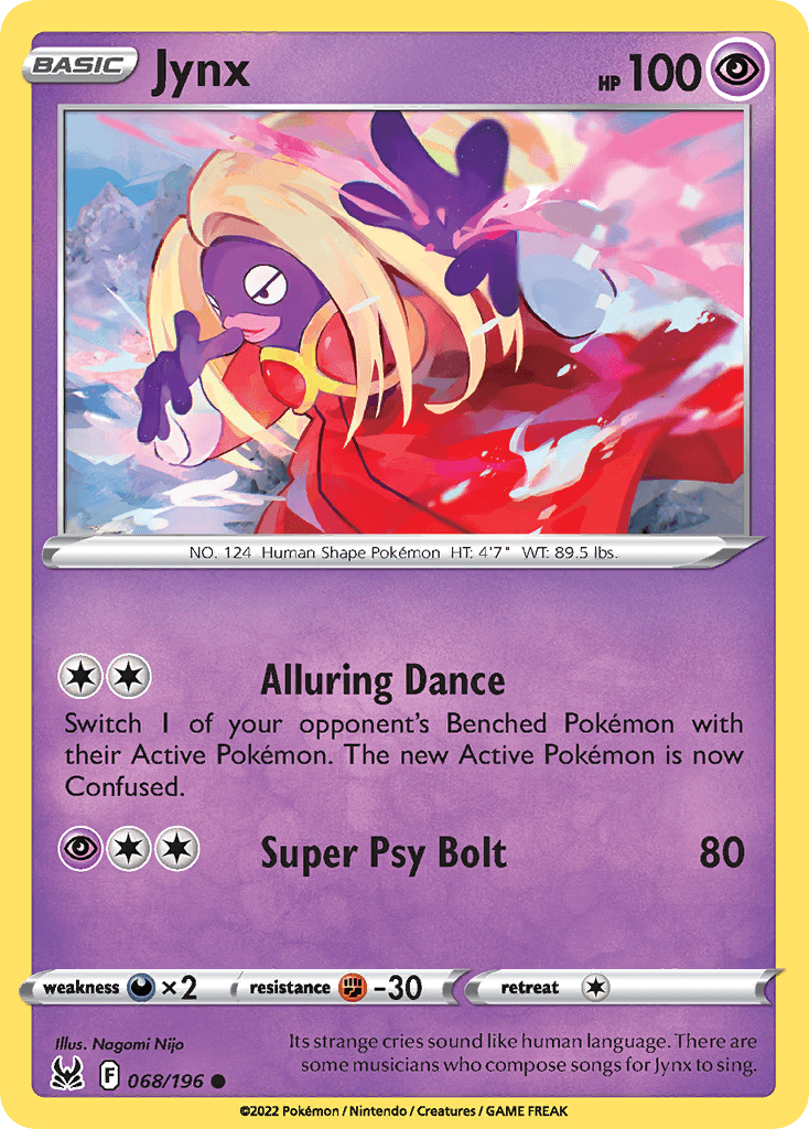 Jynx, kortbilde fra pokemontcg.io