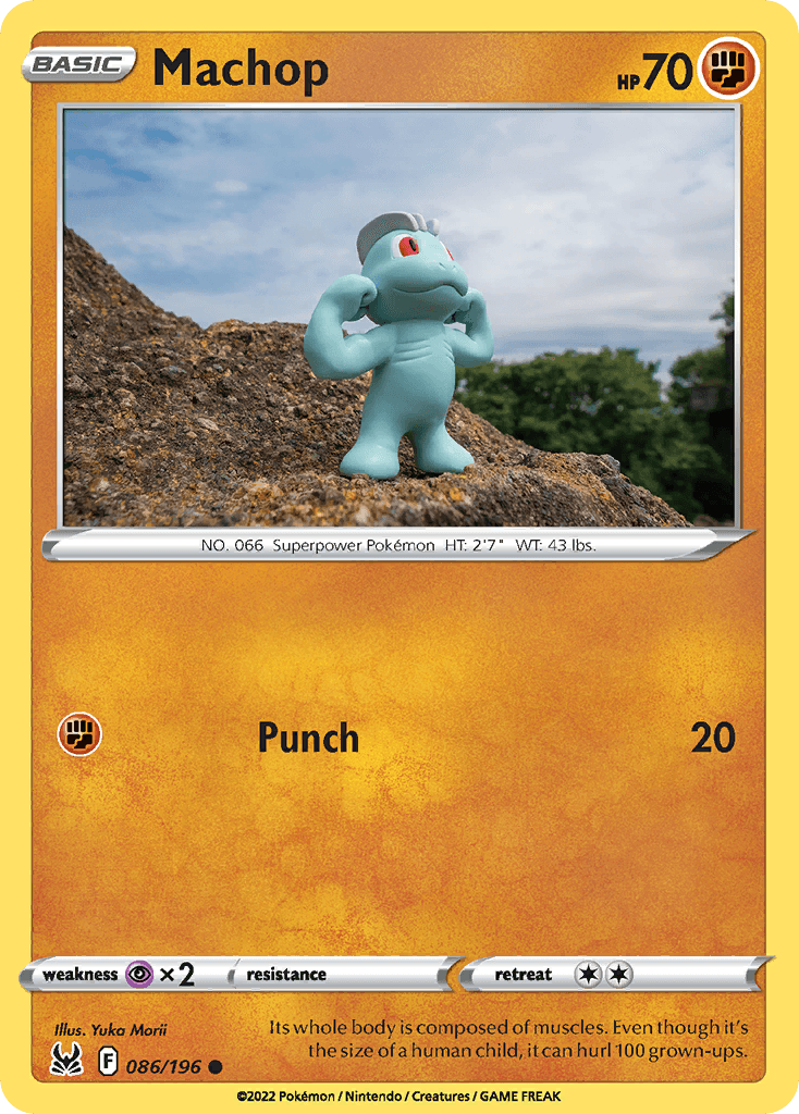 Machop, kortbilde fra pokemontcg.io